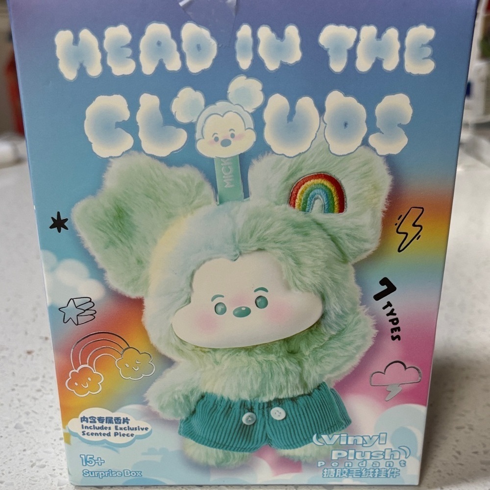Head in the Clouds Mickey! Red cloud! New